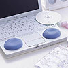 Elecom's dimp gel laptop / notebook wrist rests