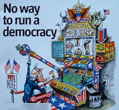 The Economist cover illustration for September 20, 2004.