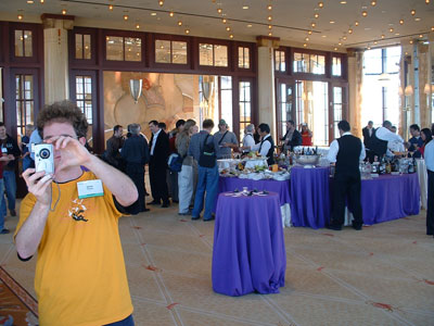 a view of the environment at the yahootini event at where 2.0